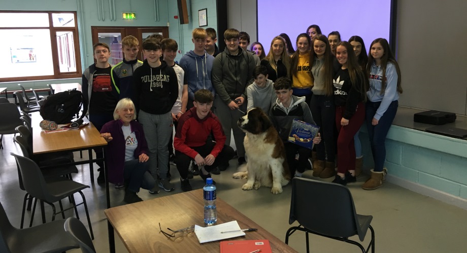 Limerick Animal Welfare Visit. - St. Mary's Secondary School Newport